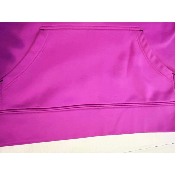 Womens Under Armor Size Large Purple Two Toned Hoodie - Distressed - Picture 5 of 9